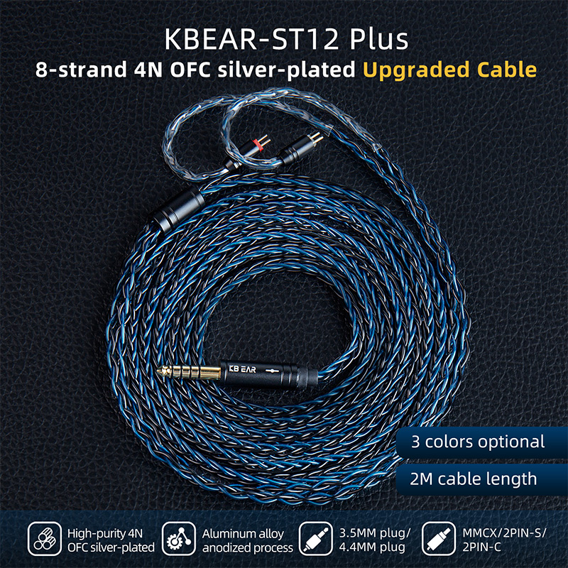 In Ear Monitor Iem - Кабель KBEAR ST12 Plus IEM, 8