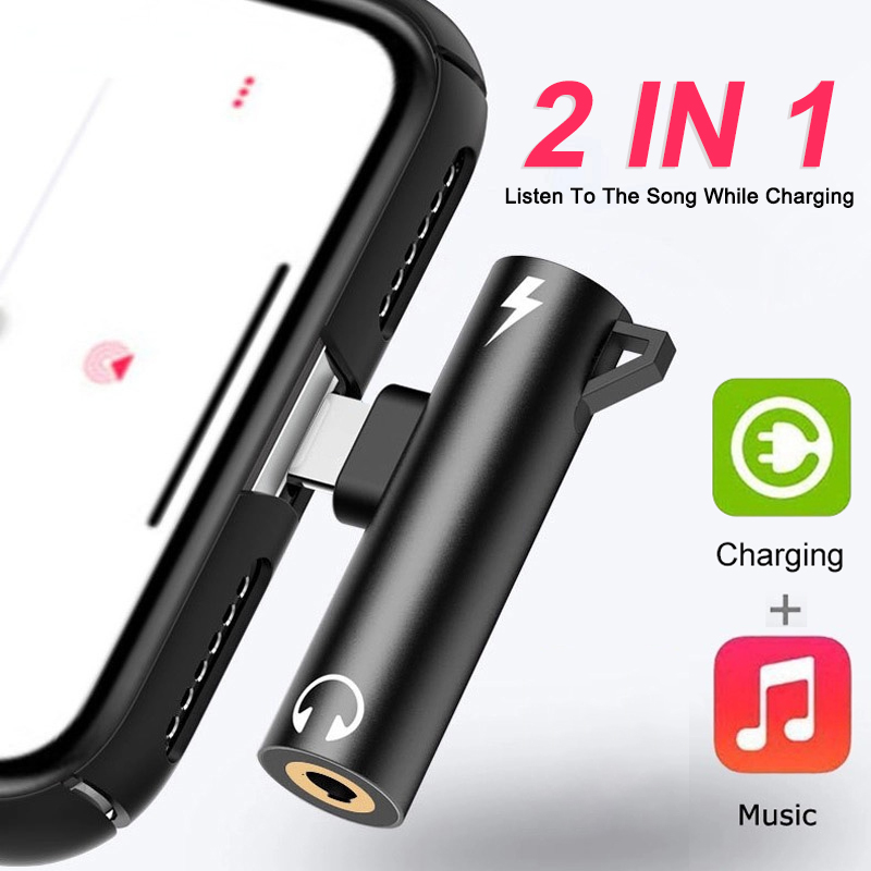 Earphone Splitter Jack - Адаптер-сплиттер 2 в 1 для аудио