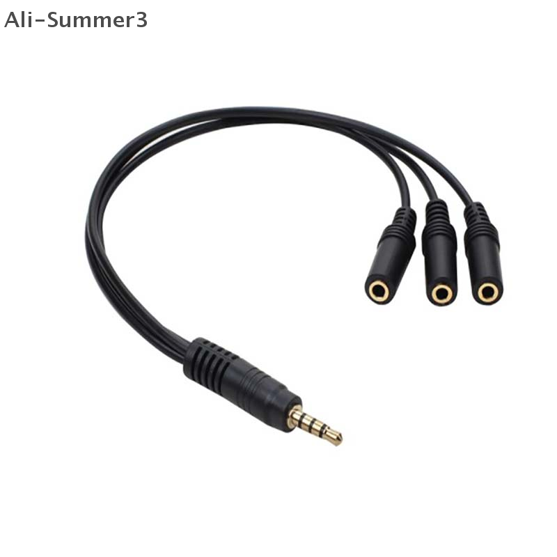 3,5 мм 3-полосный порт Aux Mul – обзор и цена Earphone Splitter Jack