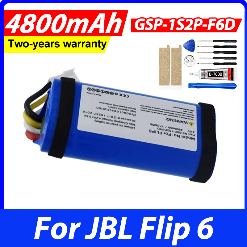 Аккумулятор 4800 мАч для JBL F – обзор и цена Jbl Speaker Flip 6
