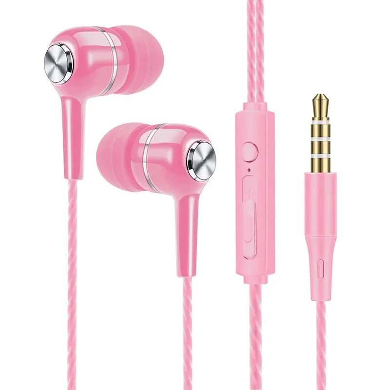 Проводные наушники 3,5 мм, спо – обзор и цена Wired Earphone Mic