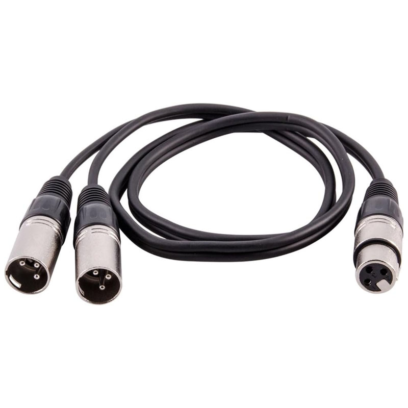 XLR-разветвитель, 3-контактный – обзор и цена Audio Splitter Y
