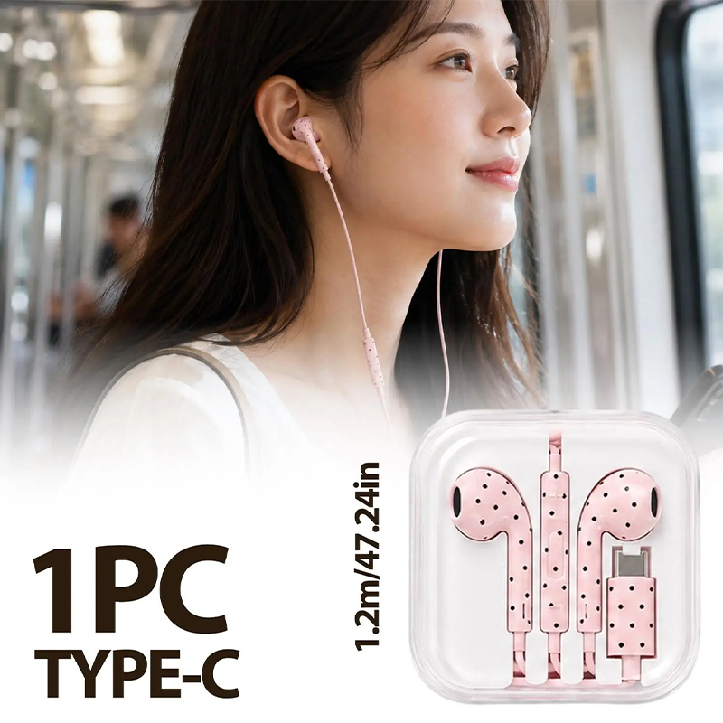 Милые наушники-вкладыши с точе – обзор и цена Wired Earphone Mic
