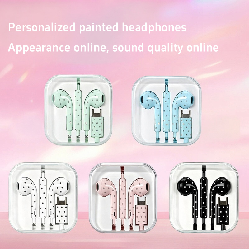 Милые наушники-вкладыши с точе – обзор и цена Wired Earphone Mic