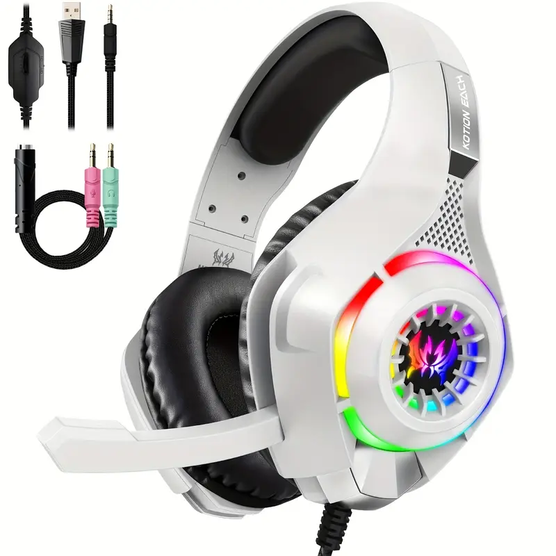 Игровая гарнитура для ПК, PS4, – обзор и цена Gaming Headset Rgb