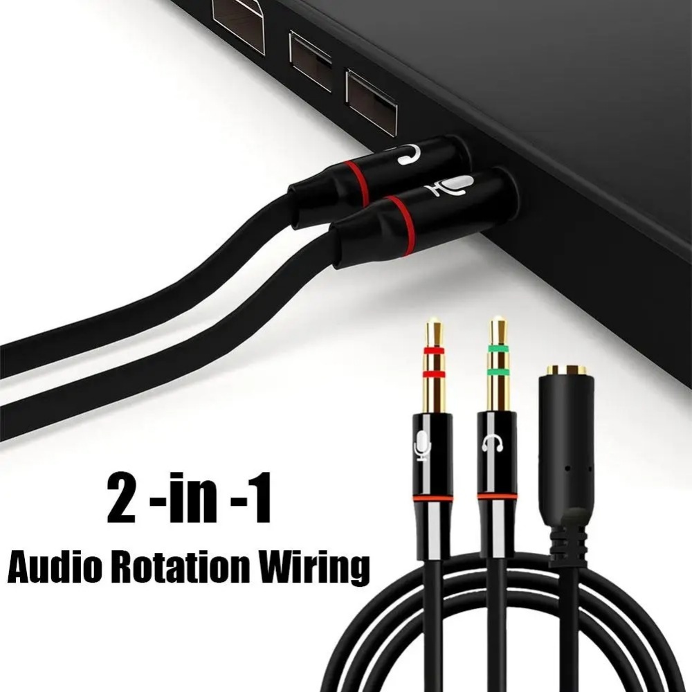 3,5 мм наушники, микрофон, ауд – обзор и цена Audio Splitter Y