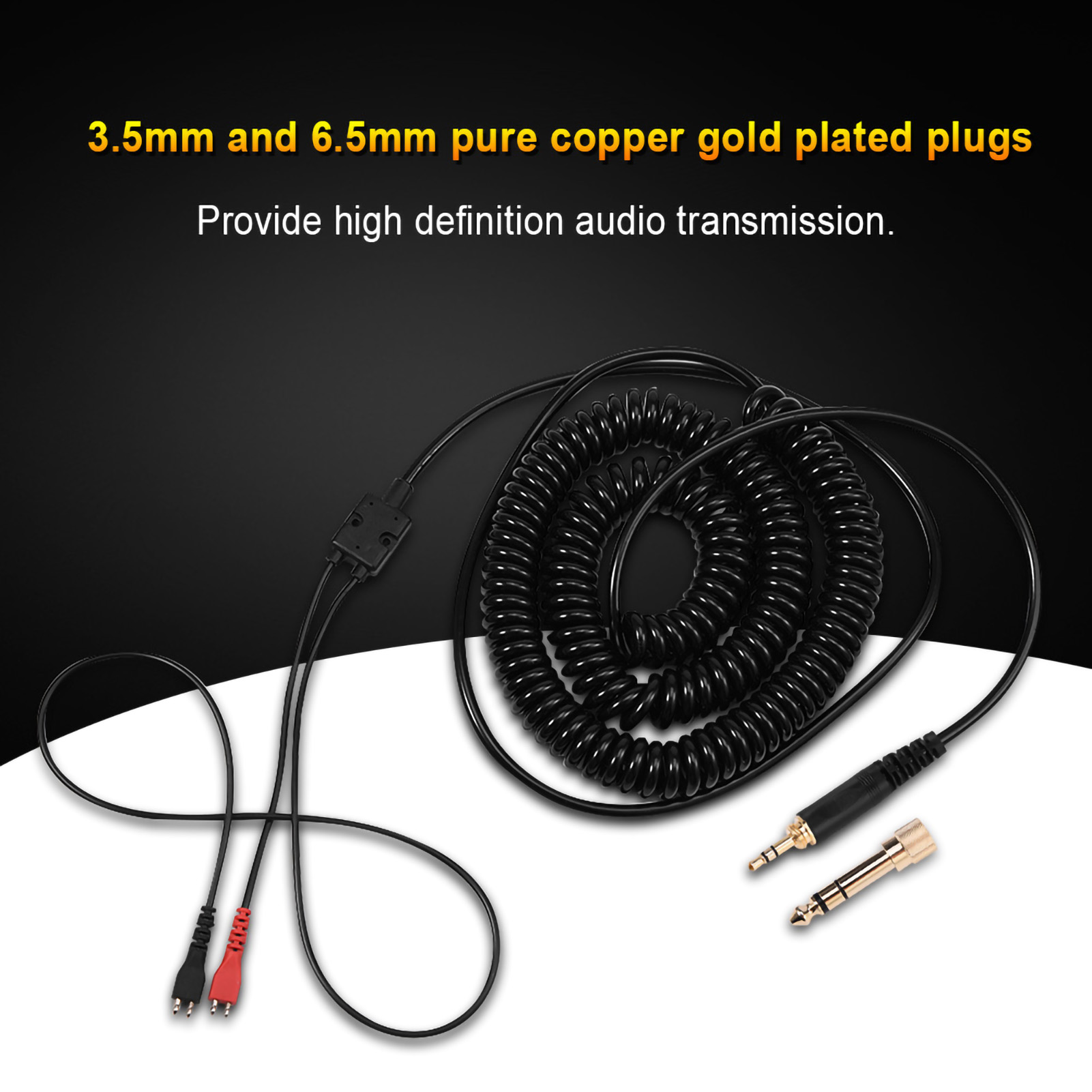 Сменный пружинный провод для с – обзор и цена Sennheiser Headphone Hd 25