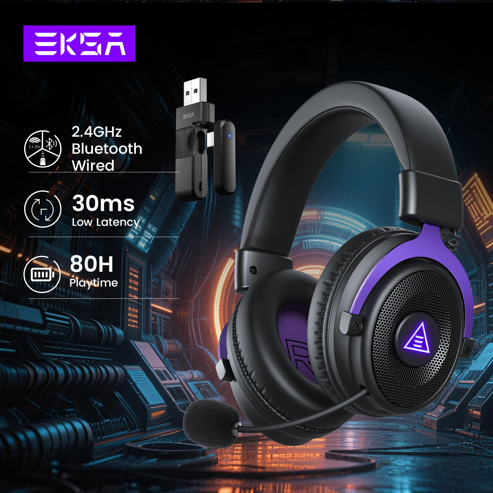 Беспроводная игровая гарнитура – обзор и цена Gaming Headset Rgb
